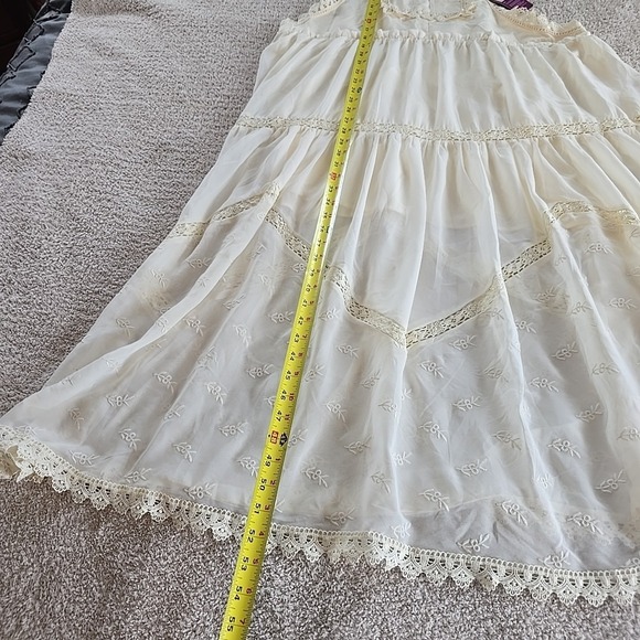 Overall Boho Cream Maxi Dress - Picture 15 of 16